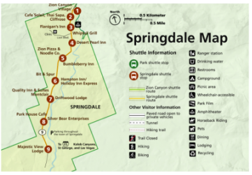 springdale map